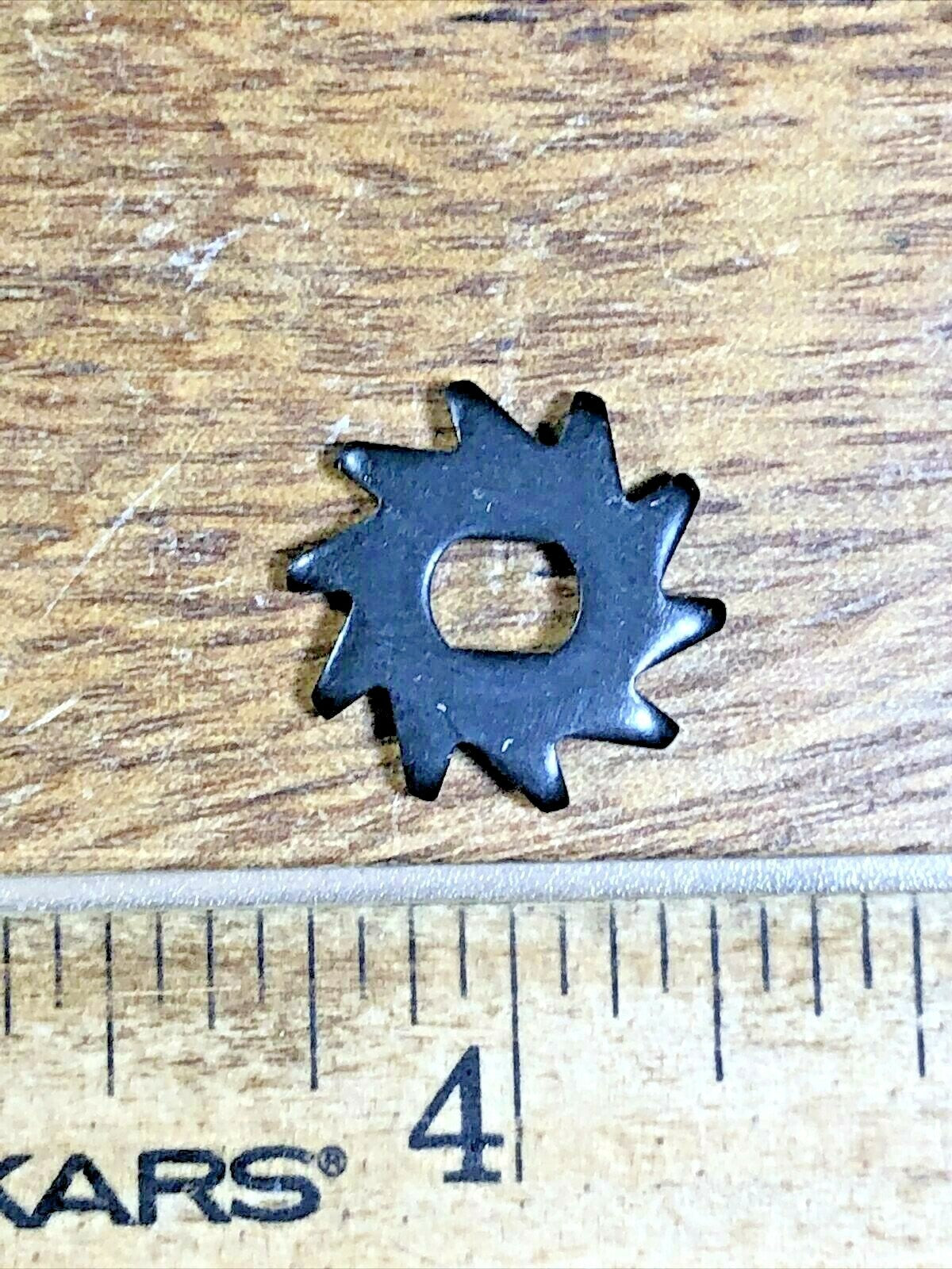 Ratchet Wheel (Kundo - Jun), 14.5mm Dia, 12 Teeth, 5.0mm X 3.5mm Arbor  (K2099)
