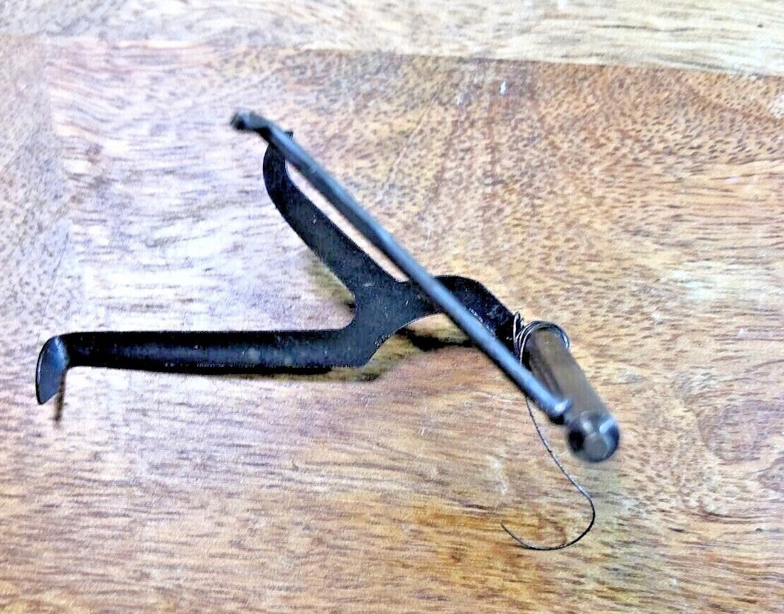 Gilbert Clock Movement (Stamped 18) Drop Lever (See Pics to ID)(K7289)