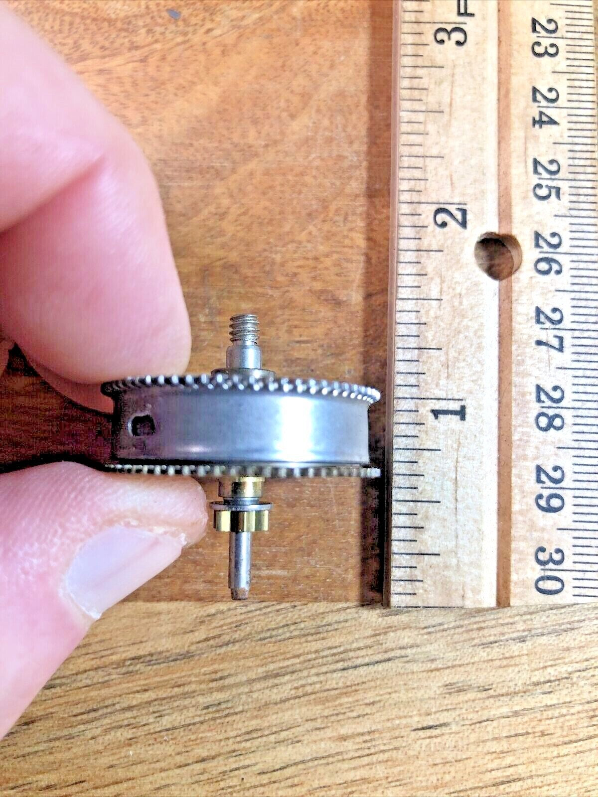 NOS Westclox Spring Barrel and Spring (29.74mm Diameter)    (K7672)