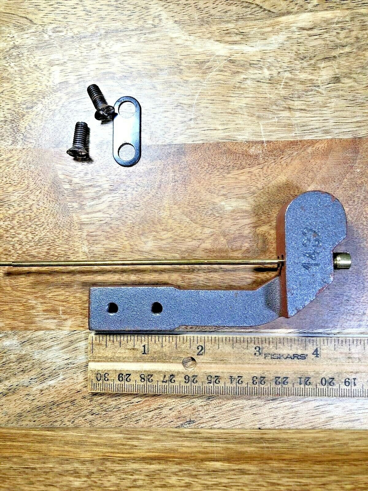 2 Rod Clock Chime Bar 6 1/8 Inches Long Stamped 1482    (LL5103)
