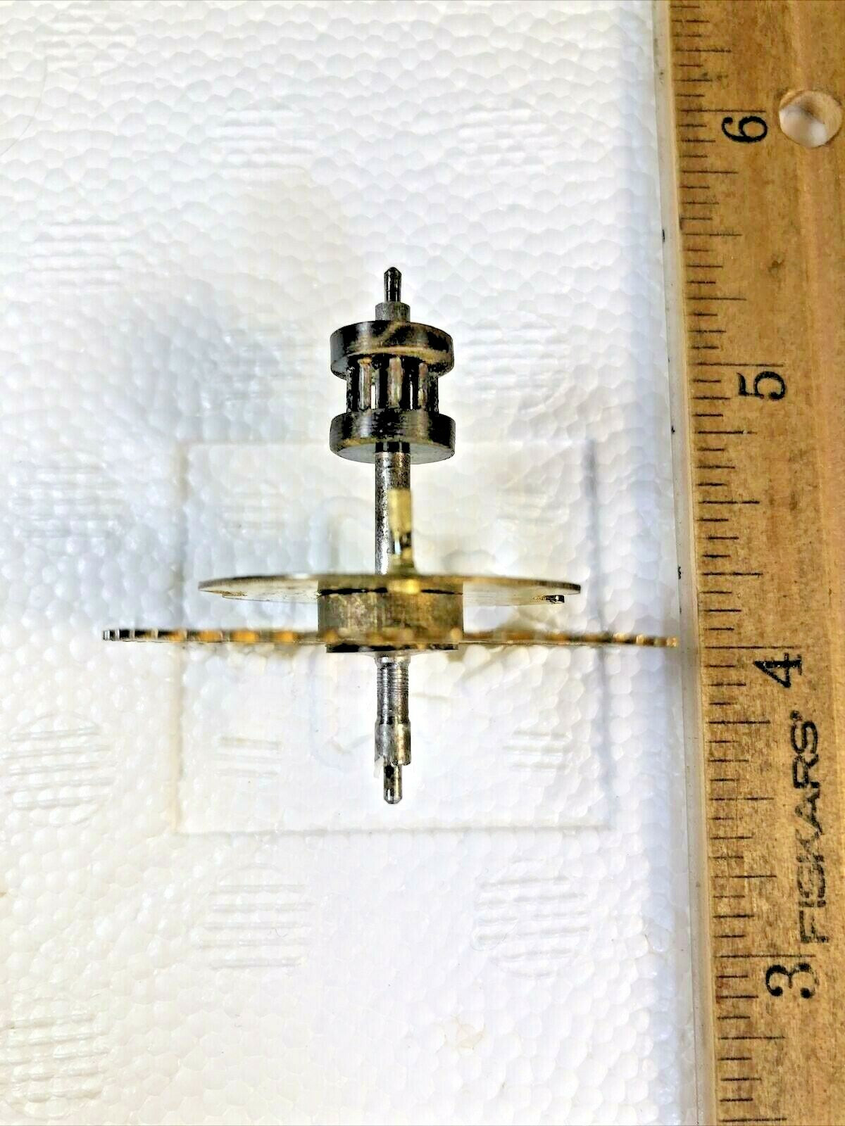 Made In Japan Clock Movement Strike Side 3rd Wheel (See Pics to ID Mvmt) (K6381)