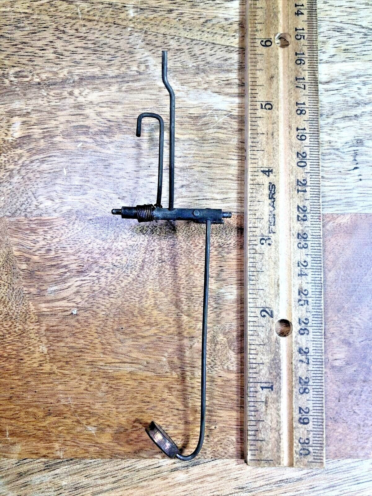 Ingraham (Pat. 1878) Clock Movement Hammer Assembly (See Pics To ID Mvmt)(K7197)
