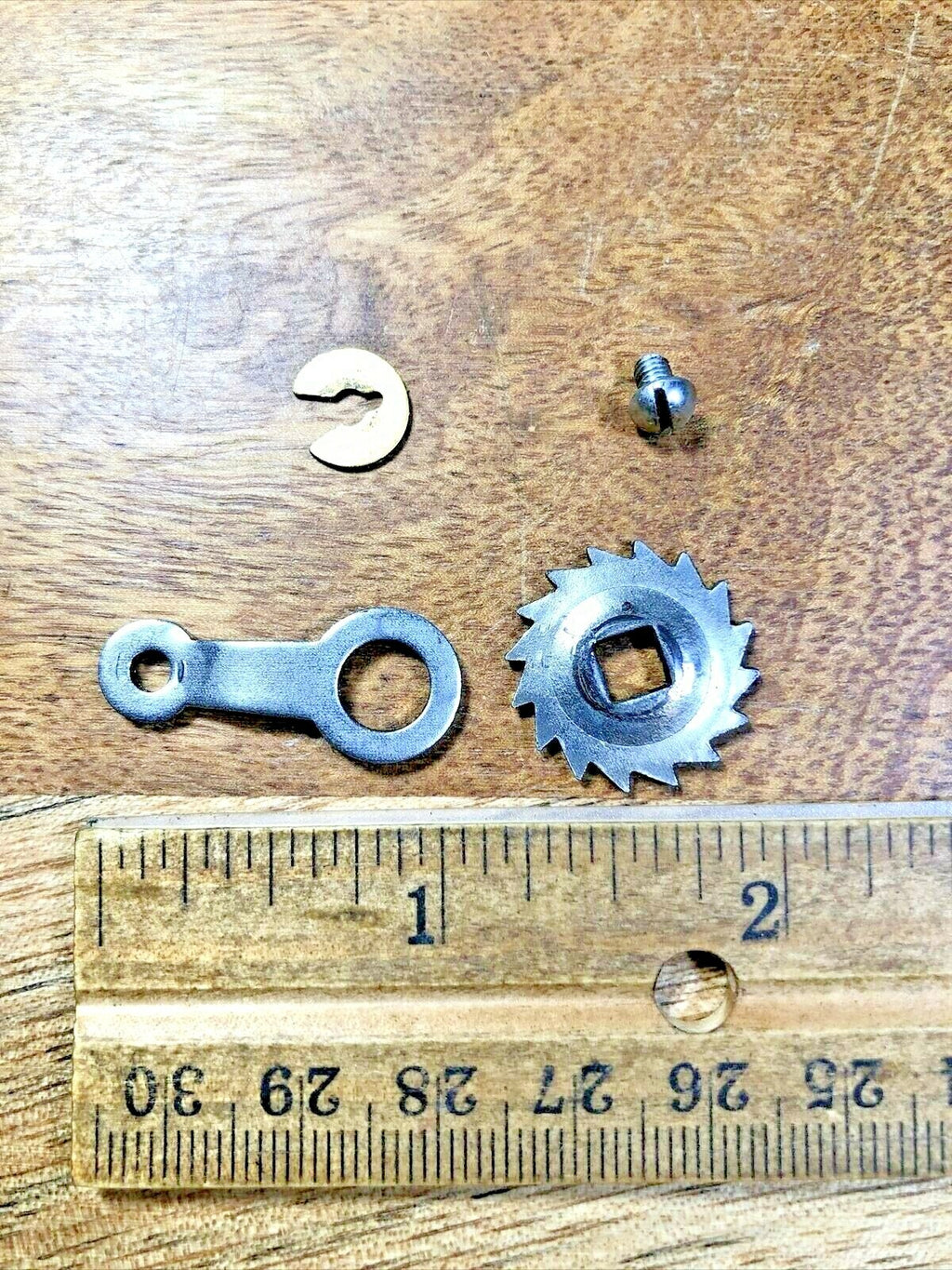 Chinese Clock Movement Click Wheel (See Pics To ID Mvmt) (K6864)