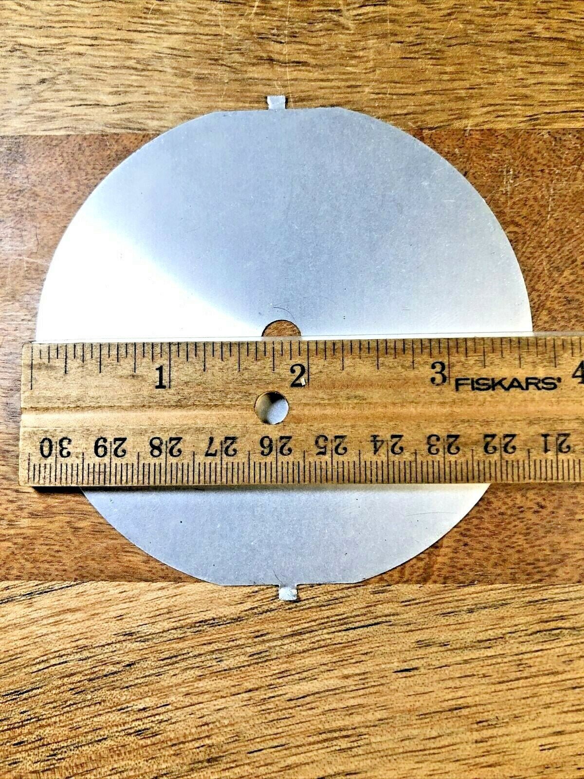 Hammond Metal Clock Dial Pan 3 5/8 Diameter (K6052)