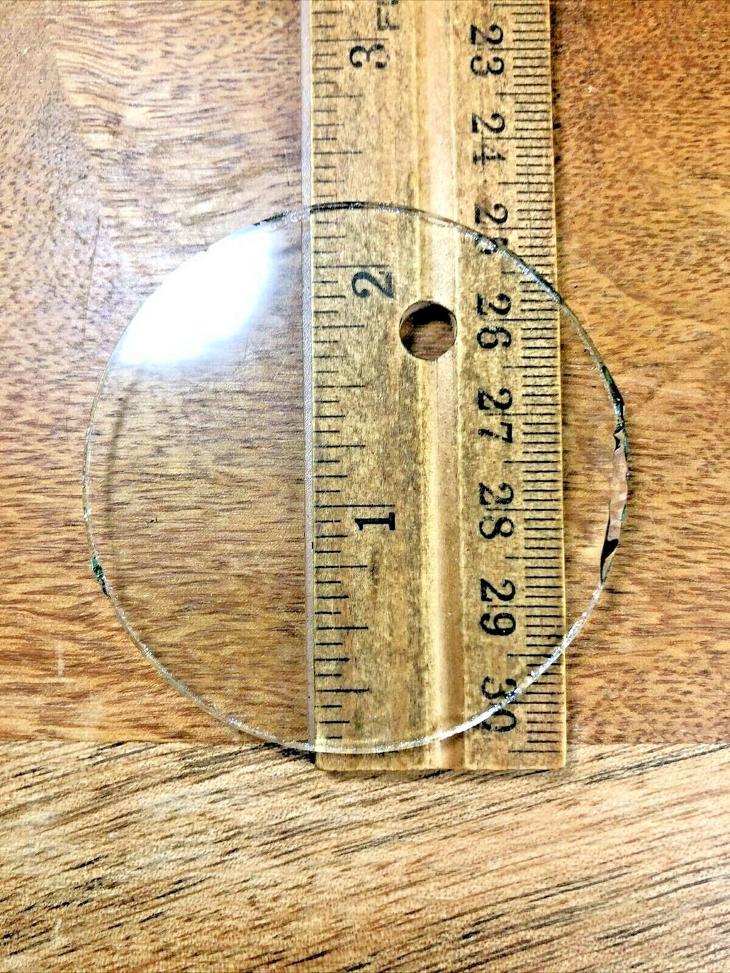 2.24 Inch Or 56.79mm Flat Clock Glass     (K7128)