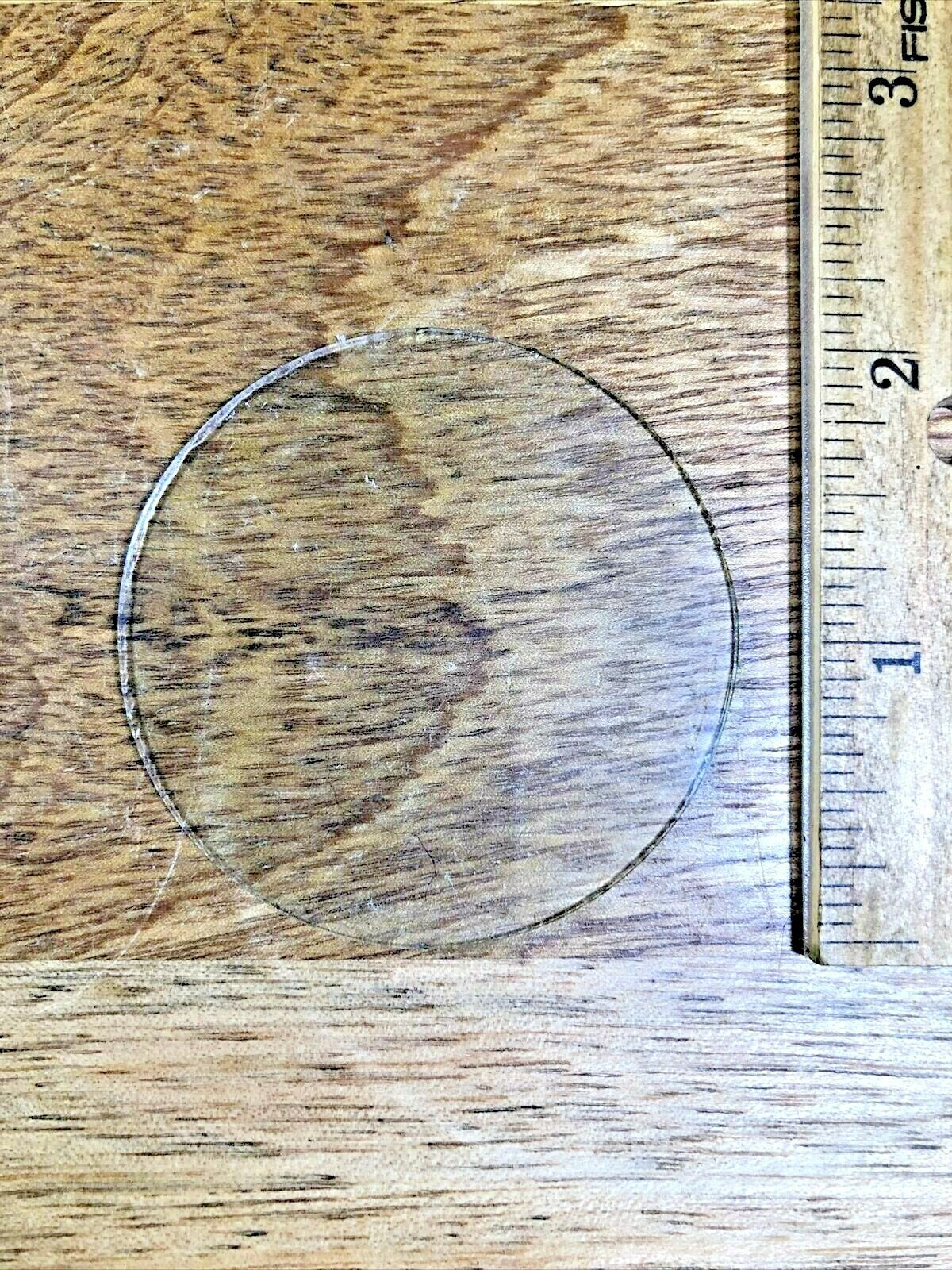 2.11 Inch Flat Clock Glass (53.68mm) (Lot K5220)