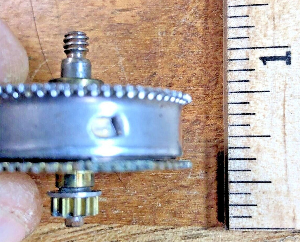 NOS Westclox Spring Barrel and Spring (29.70mm Diameter)     (K7578)