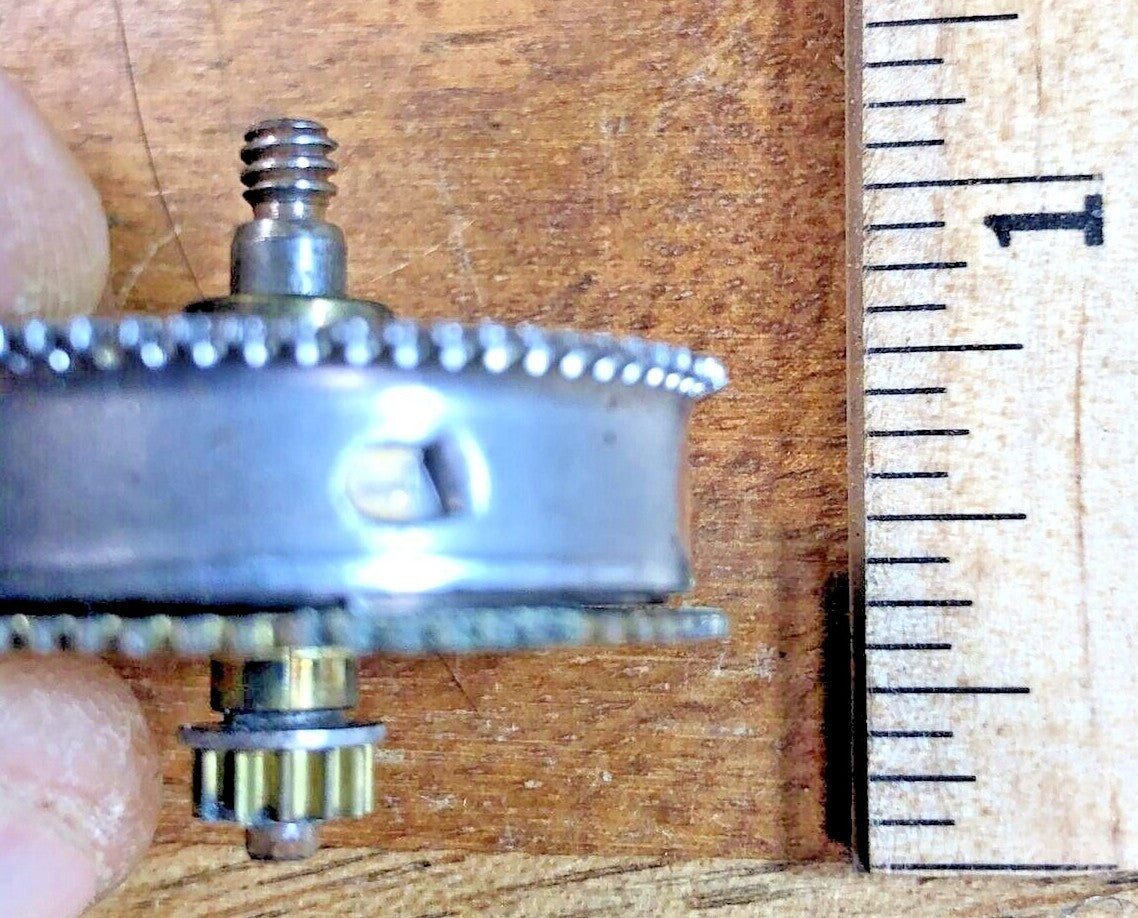 NOS Westclox Spring Barrel and Spring (29.70mm Diameter)     (K7578)