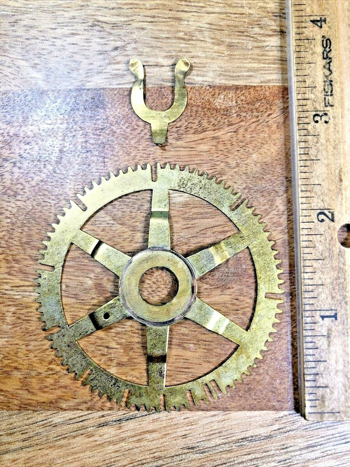 Unmarked Clock Movement (Ingraham?) Count Wheel (K6554)