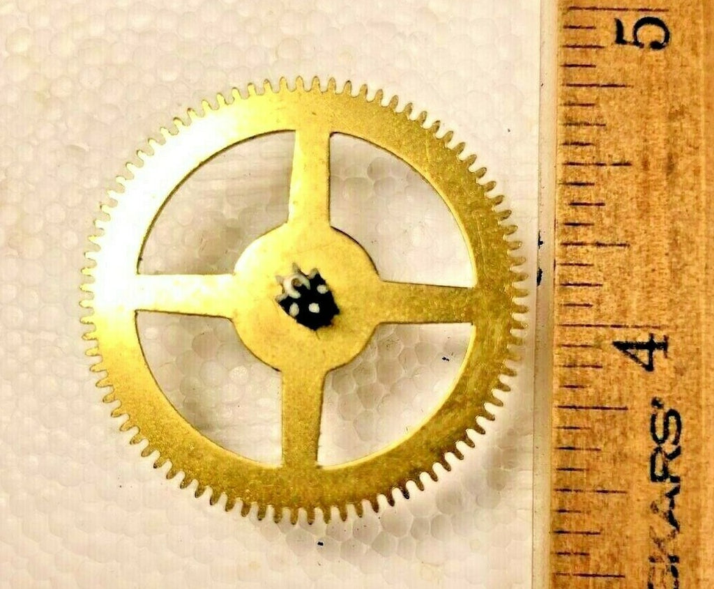 Seth Thomas A208-000 (Hermle 141-031) Clock Movement Time Side 4th Wheel (K6896)