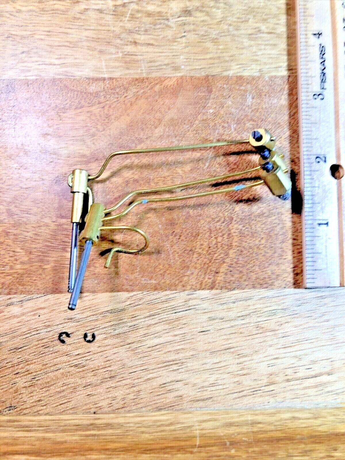 Old Jauch Clock (PL 12cm) 3 Hammer Assembly (See Pics To ID Movement) (K7391)