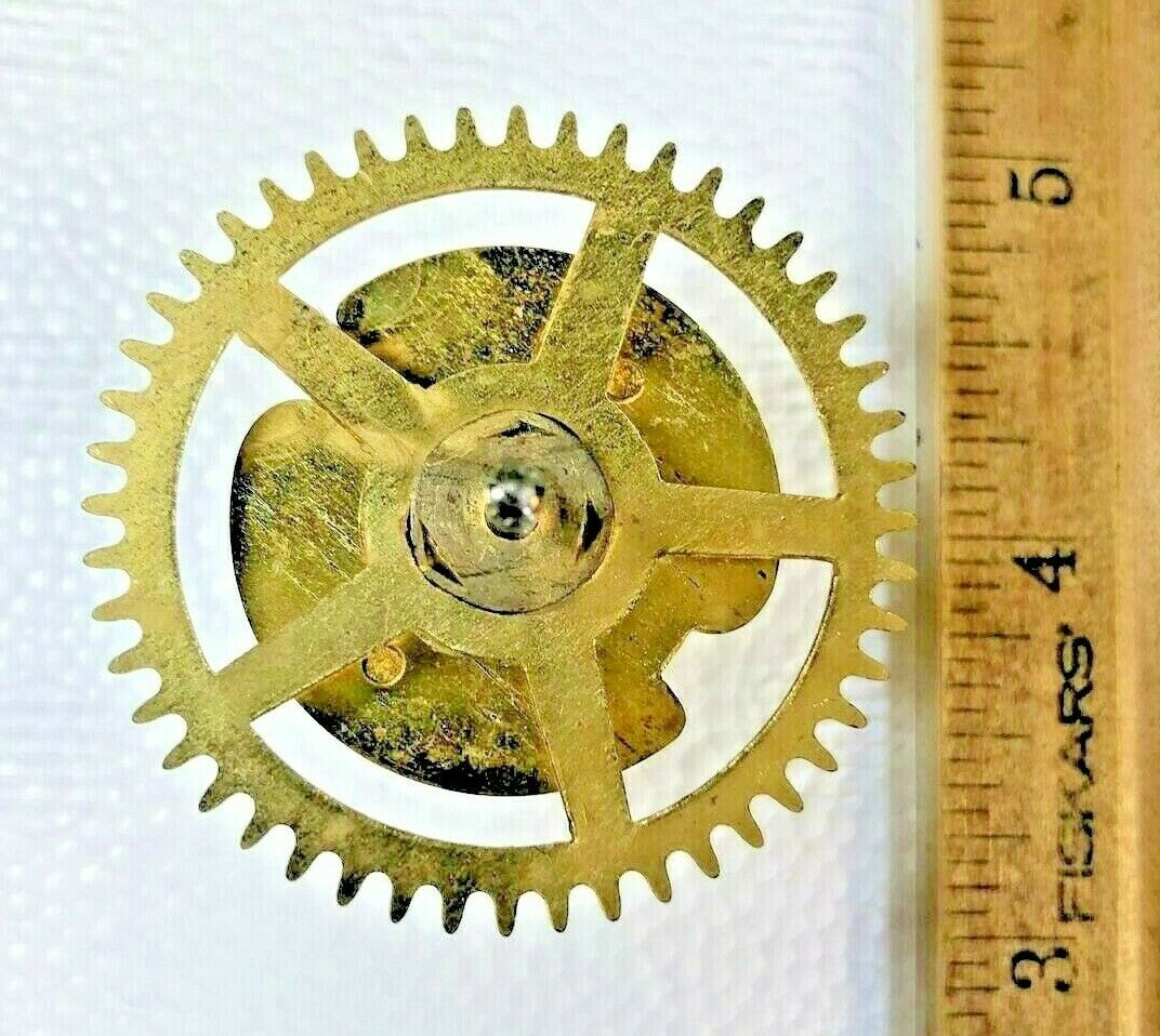 Made In Japan Clock Movement Strike Side 3rd Wheel (See Pics to ID Mvmt) (K6381)
