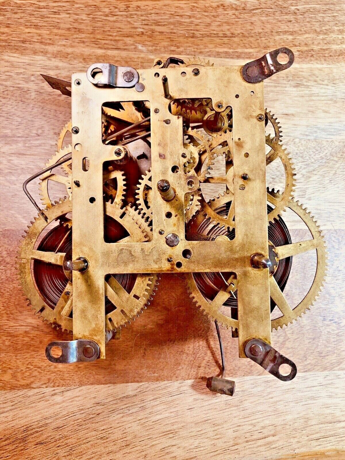 Sessions Clock Movement Strike Side 3rd Wheel (See Pics To ID Mvmt)    (K7418)