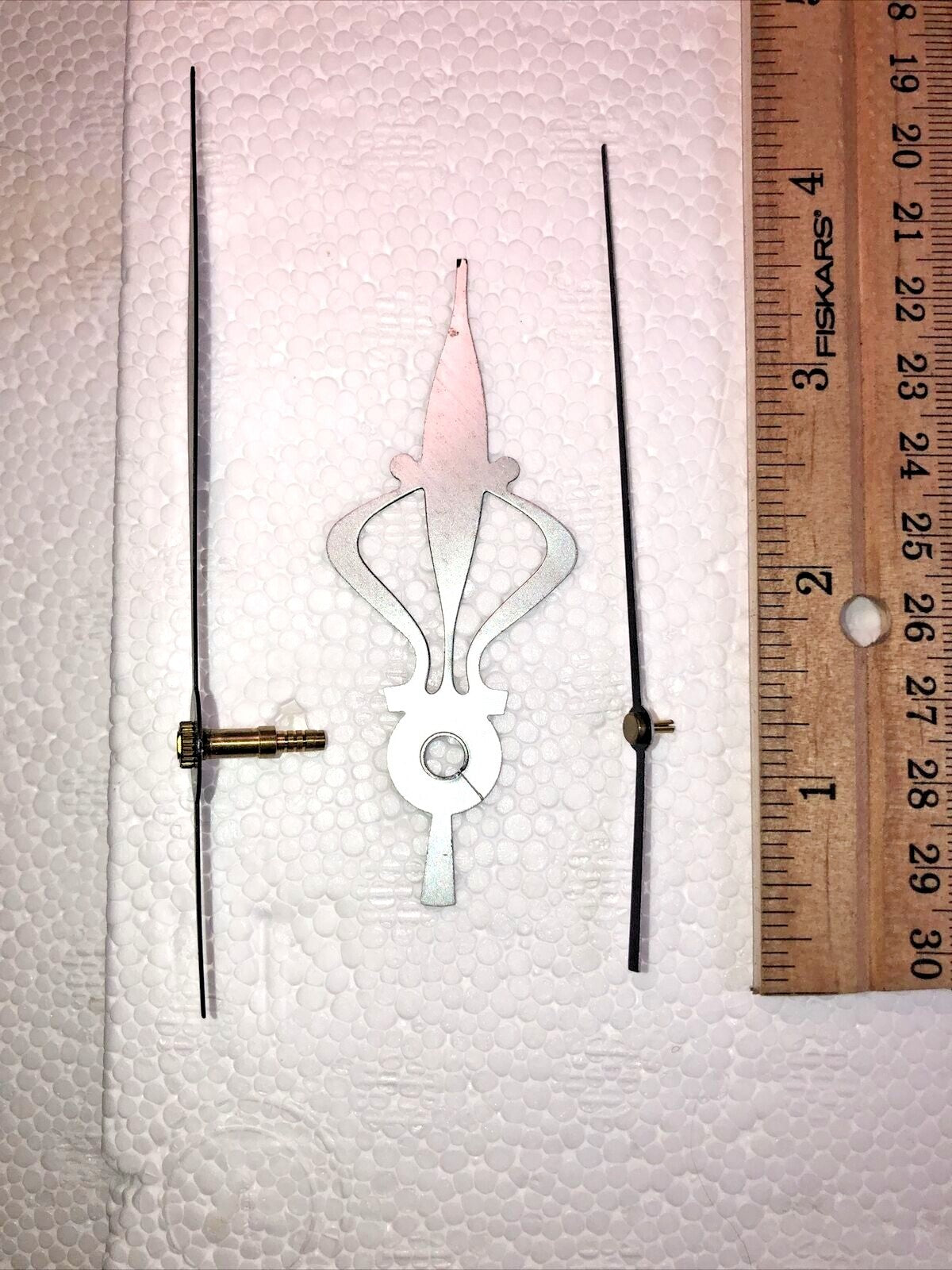 Quartz Clock Hands Set 4 3/4 Inch Minute Hand (See Desc For Arbor Size)  (K7588)
