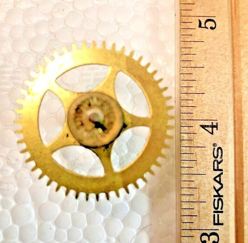 Gilbert Clock Movement (Stamped 18) Time Side 4th Wheel(See Pics to ID)(K7292)