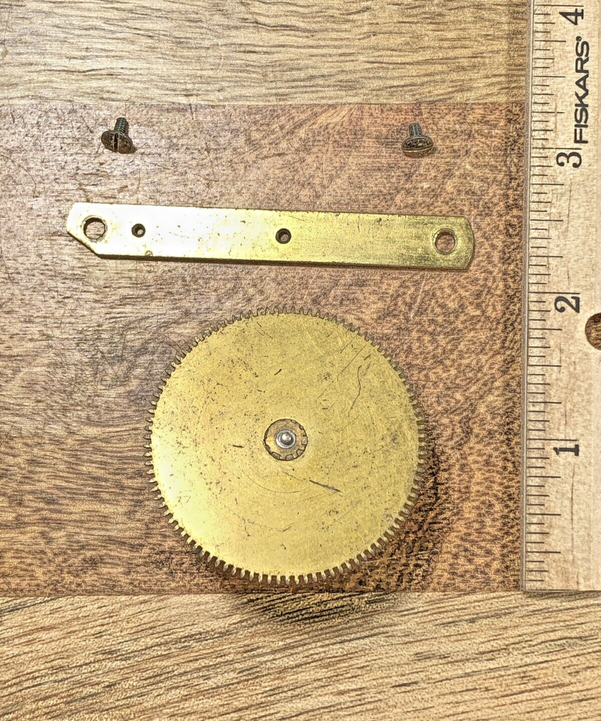 Old Herschede Clock Movement Spring Assembly (See Pics To ID Movement)  (K7911)