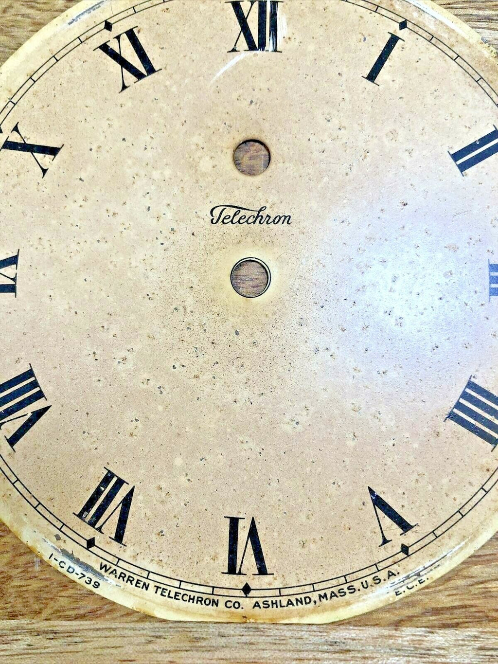 Telechron Clock Dial Pan (4.75" / 120.63mm)    (K8585)