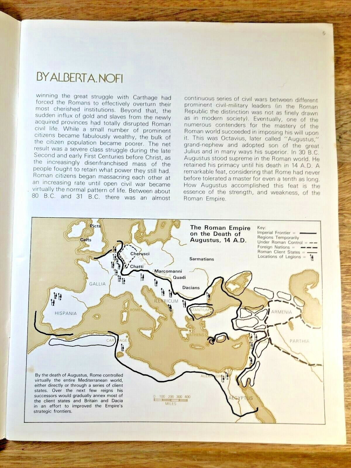 The Fall Of Rome, The Barbarian Invasion SPI Circa July 1973 (UNPUNCHED) (G5003)