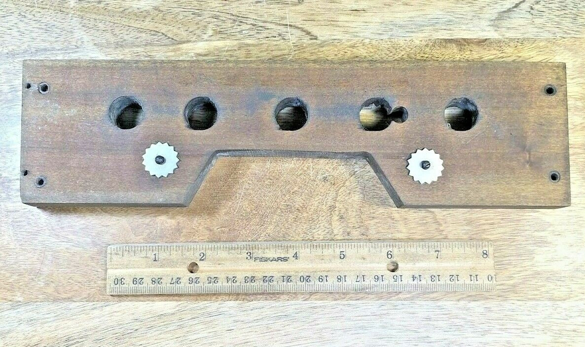 Nice Old Clock Movement Seat Board 11 1/4 X 3 X 3/4 Inches    (LL5072)