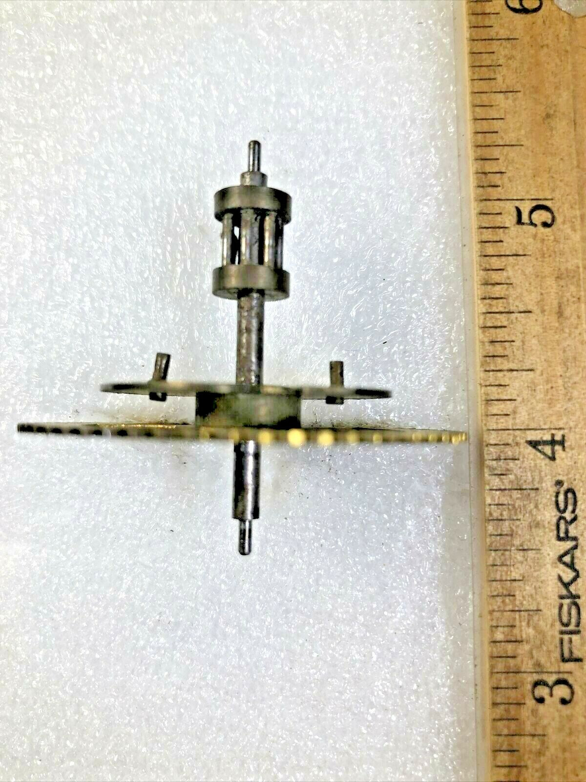 Waterbury 8 Day Clock Movement (Stamped 10 in) Strike Side 3rd Wheel  (K5653)