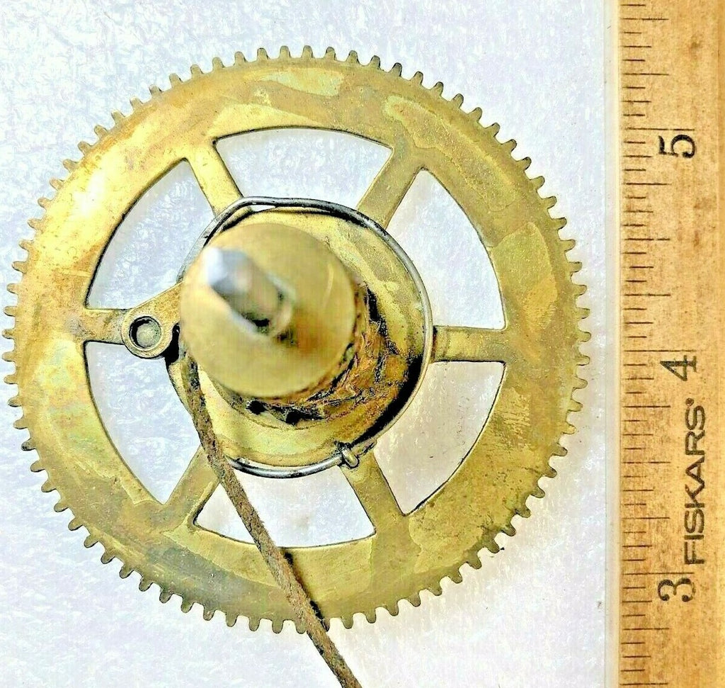 OG Clock Time Side Main Wheel (See Pics to ID Mvmt) (K5957)