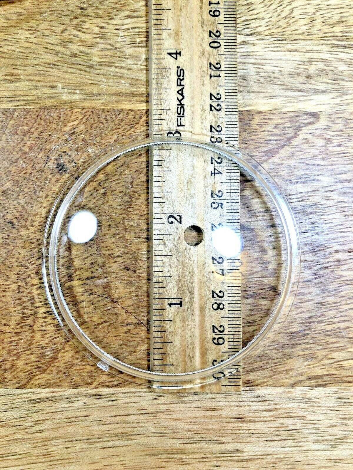 NOS Westclox Plastic Clock Lens (2.99 Inch or 76.04mm) #LEN-2024A (Lot K2053)