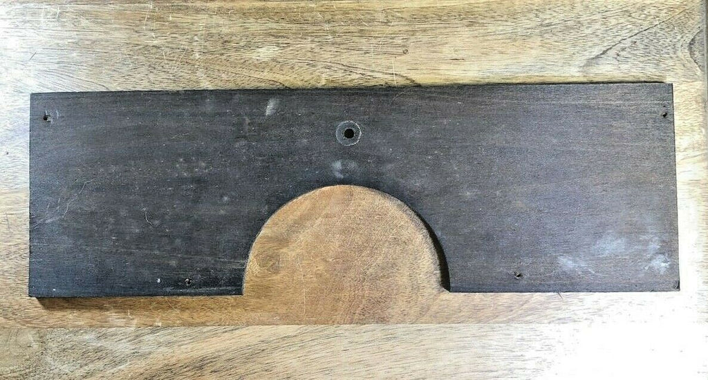 Black Mantel Clock Baseboard 15 5/16 Inch X 4 15/16 Inch    (LL5051)