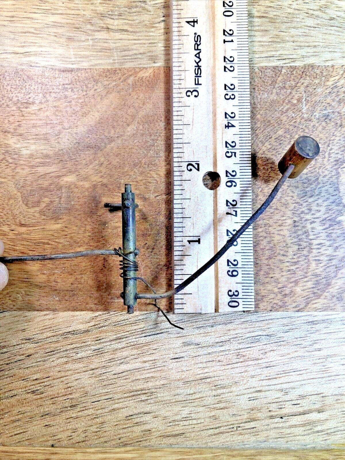 Gilbert Clock Movement (Stamped 1904) Gong Hammer (See Pics To ID)(K7357)