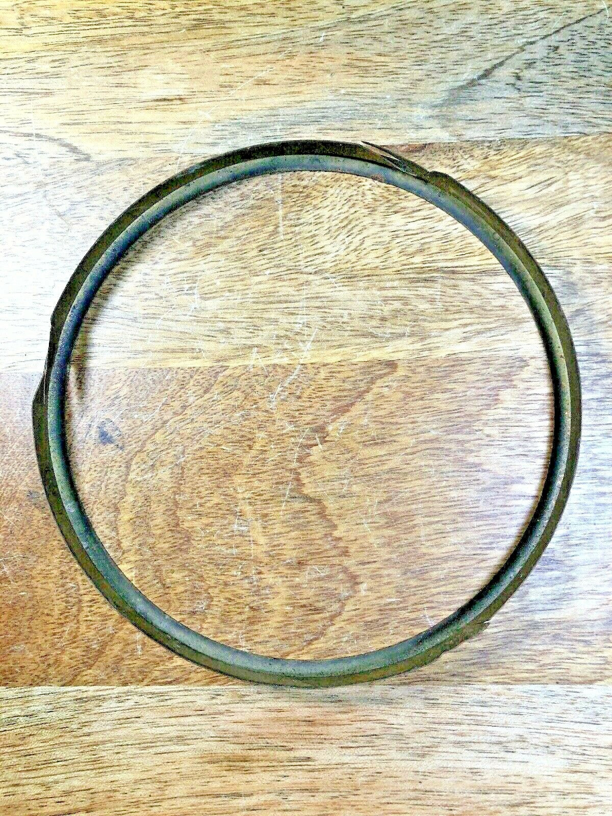 5.65 Inch Or 143.7mm Diameter Brass Clock Dial Pan Trim Ring  (K9532)