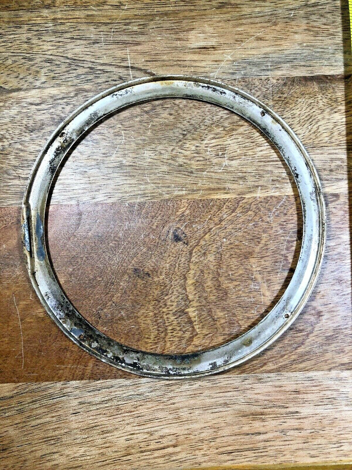 Old 5.77 Inch Or 146.6mm Diameter Clock Dial Pan Trim Ring      (K9557)