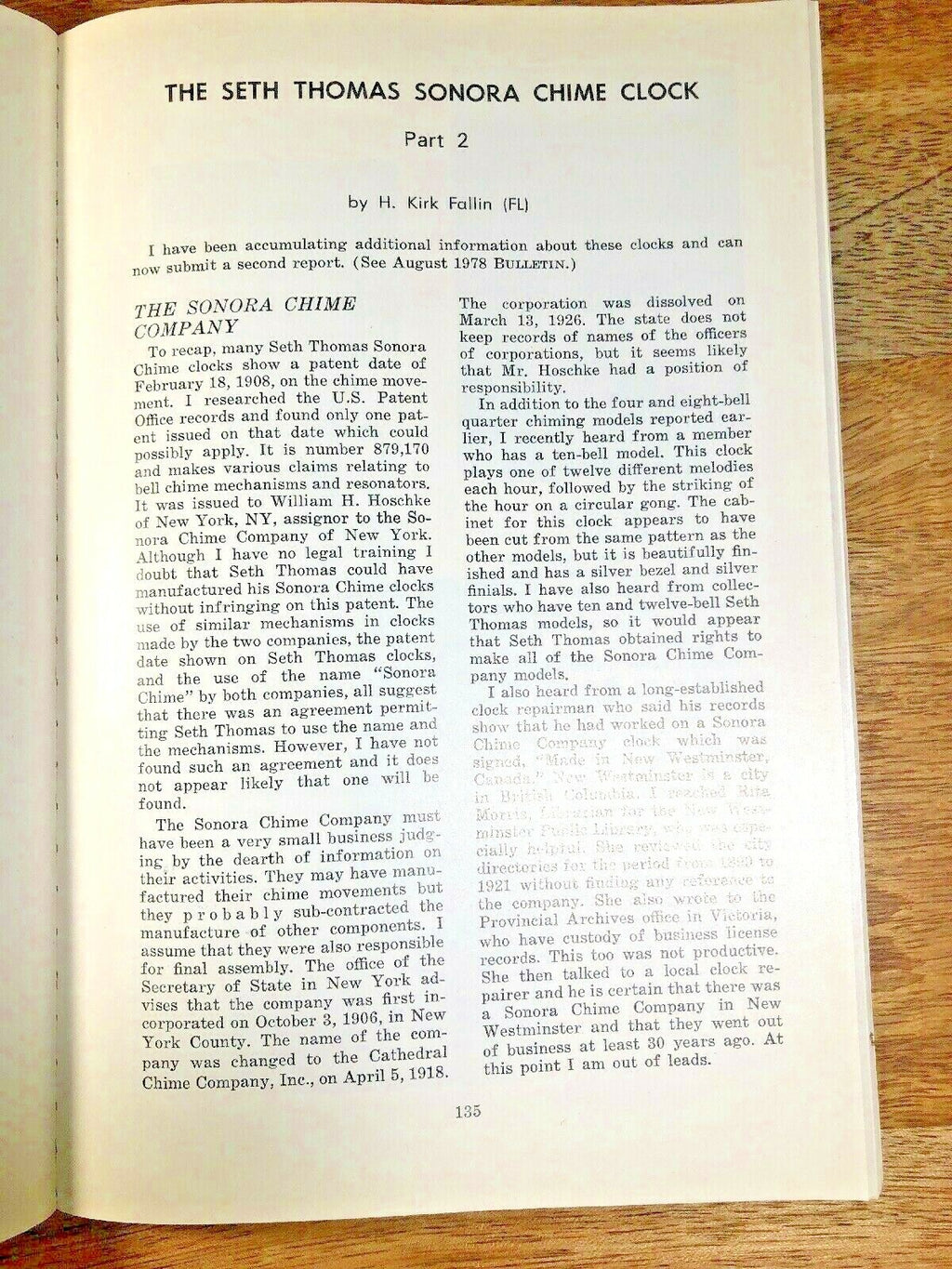 NAWCC Bulletin  April 81, ST Sonora (Part 2), Prototype Aurora Watch... (K9633)