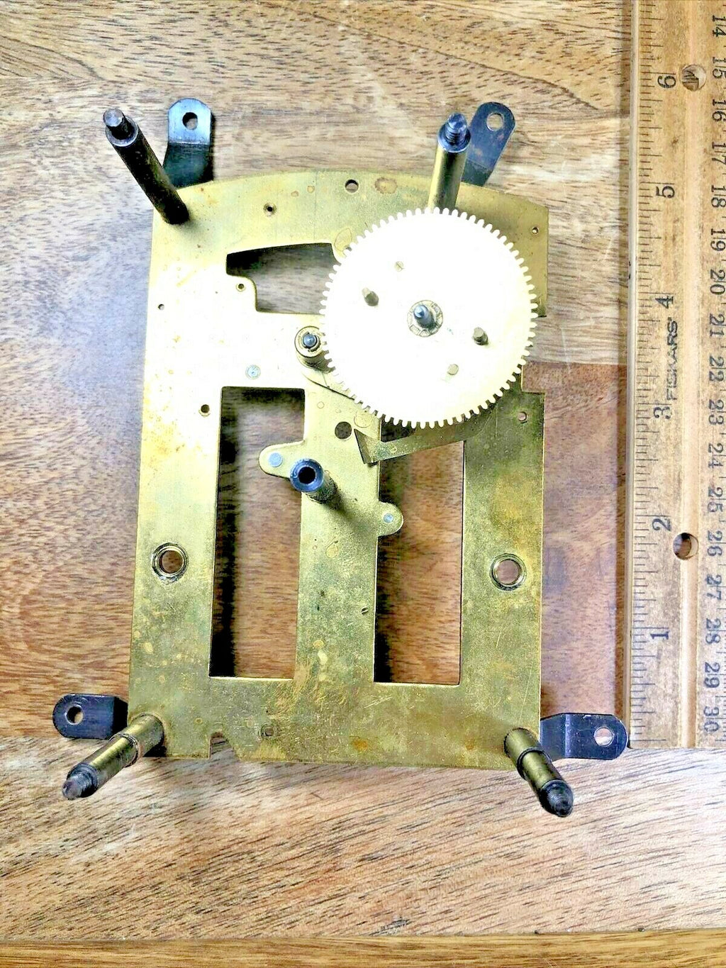 Herschede Clock Movement Front Plate (Pivots Look Good) (K6966)