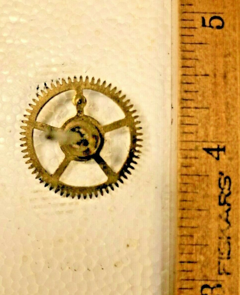 Mauthe Clock Movement (#2) Strike Side 5th Wheel  (See Pics to ID Mvmt) (K7148)