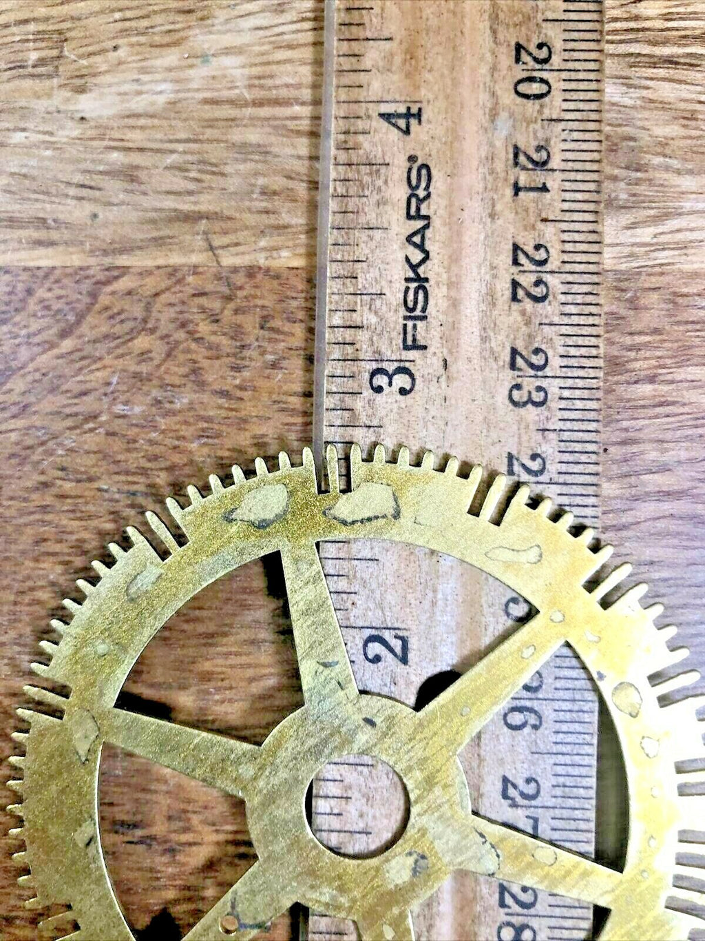 8 Day Clock Movement Count Wheel 2.64" (67.75mm) Outer Dia .38" (9.7mm) (K5519)