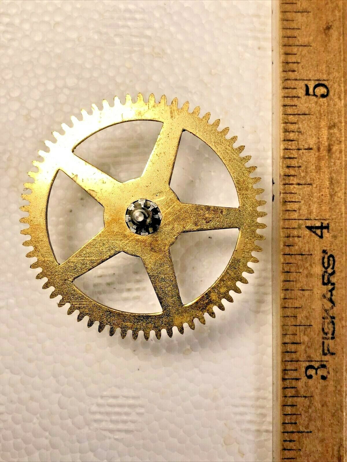 Herschede Clock Movement Strike Side 2nd Wheel (See Pics to ID Movement) (K6962)