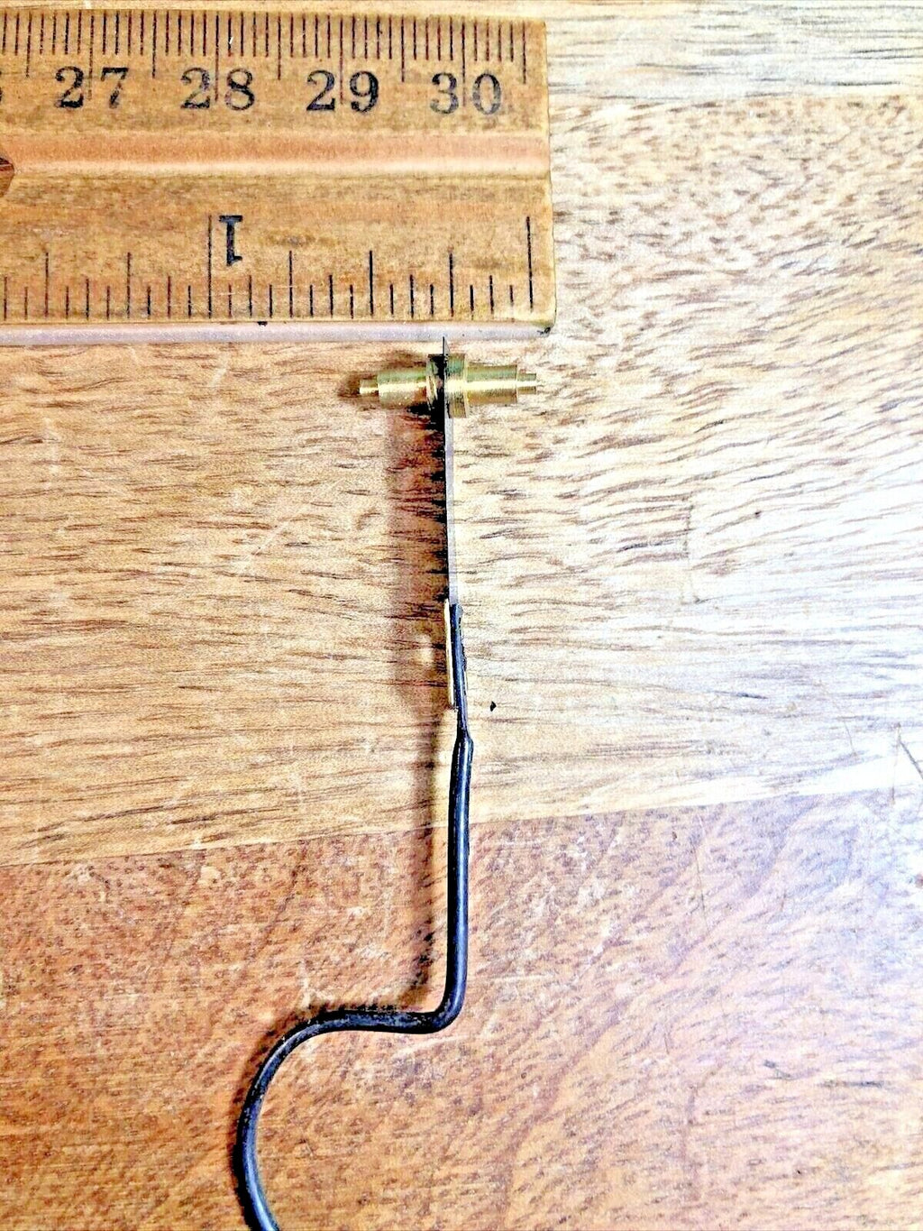 5 1/2 Inch Long Korean Clock Pendulum Rod and Spring (K7160)