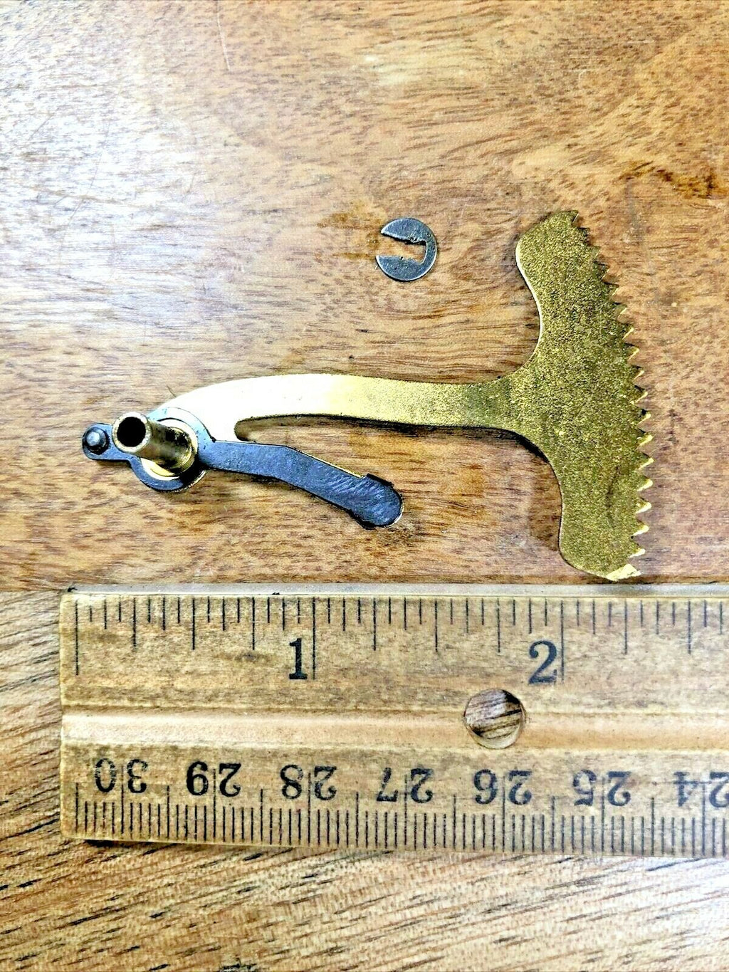 Mauthe Clock Movement (#2) Rack  (See Pics to ID Movement) (K7138)