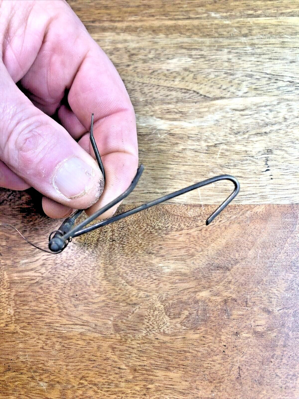 Ingraham (Pat. 1878) Clock Movement Drop Lever (See Pics To ID Mvmt) (K7196)