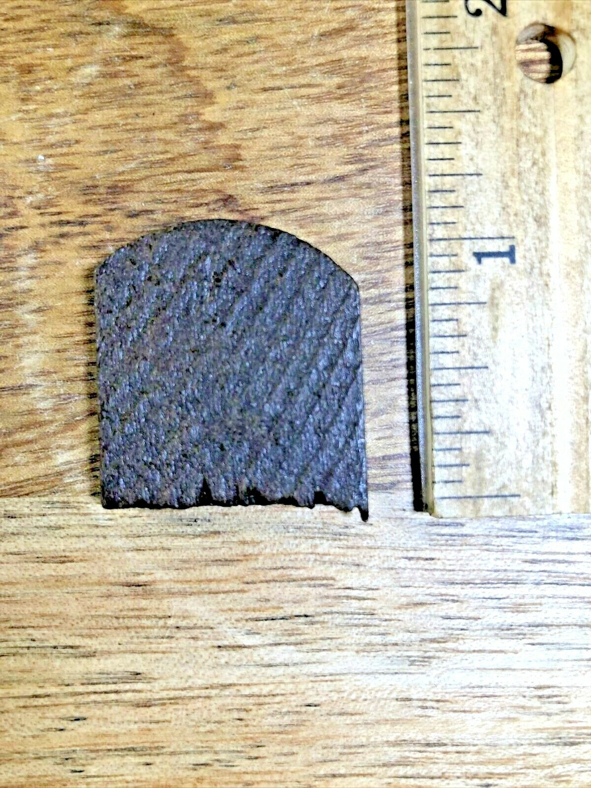 Vintage Cuckoo Clock Door Wood 27.96mm X 25.97mm   (K5015)
