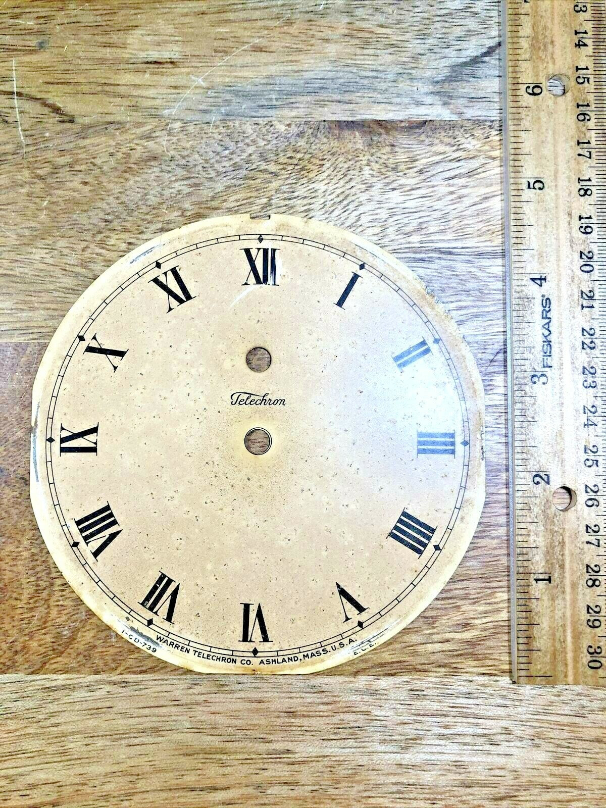 Telechron Clock Dial Pan (4.75" / 120.63mm)    (K8585)