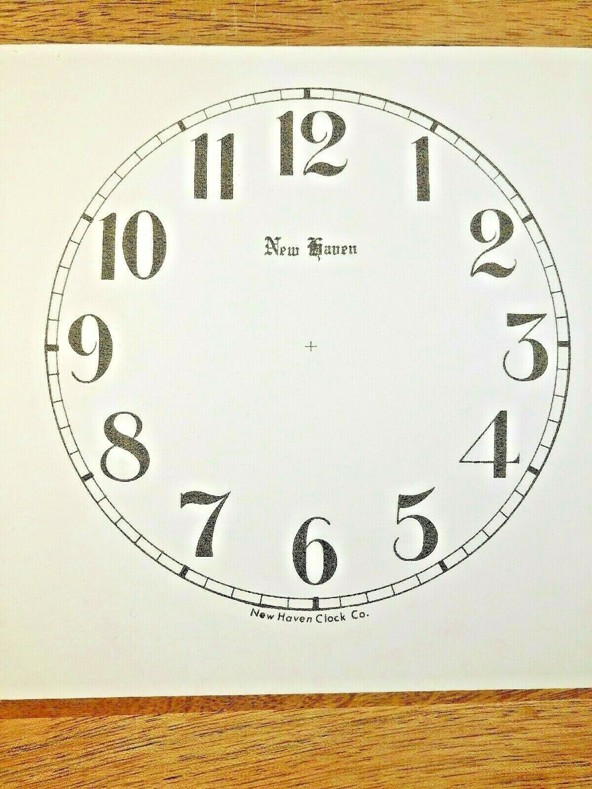 5" New Haven Clock Paper Dial, Arabic             (Lot 179)