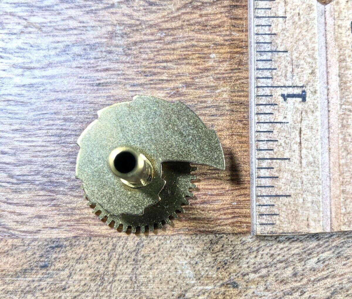 Vintage Jauch Clock Movement (PL 21cm) Hour Wheel (See Pics To ID)     (K8541)