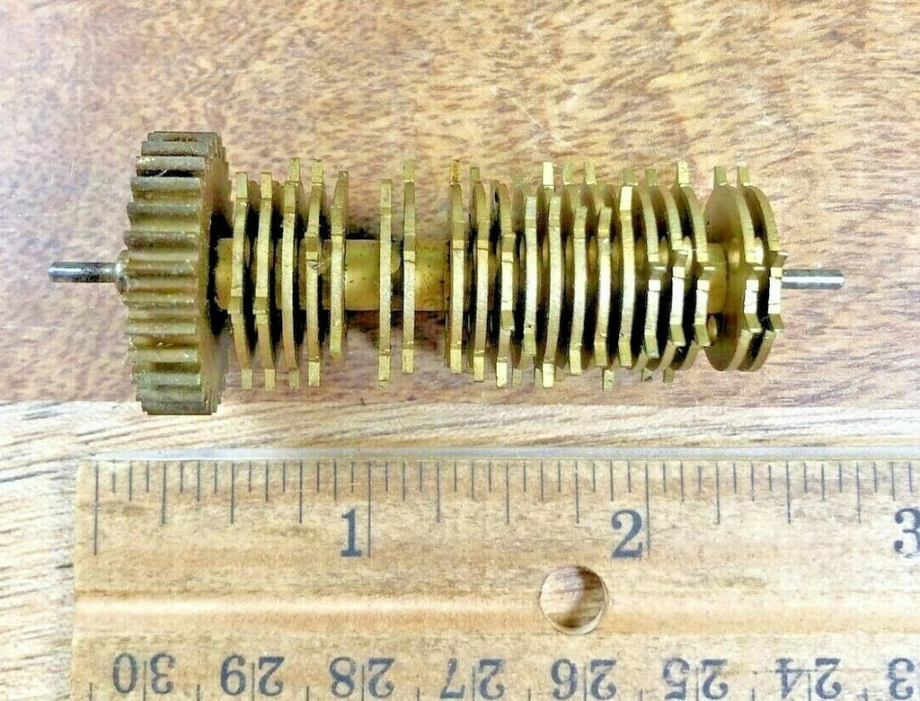 Jauch Triple Chime Clock Movement Chime Drum (See Pics to ID Mvmt) (K6170)