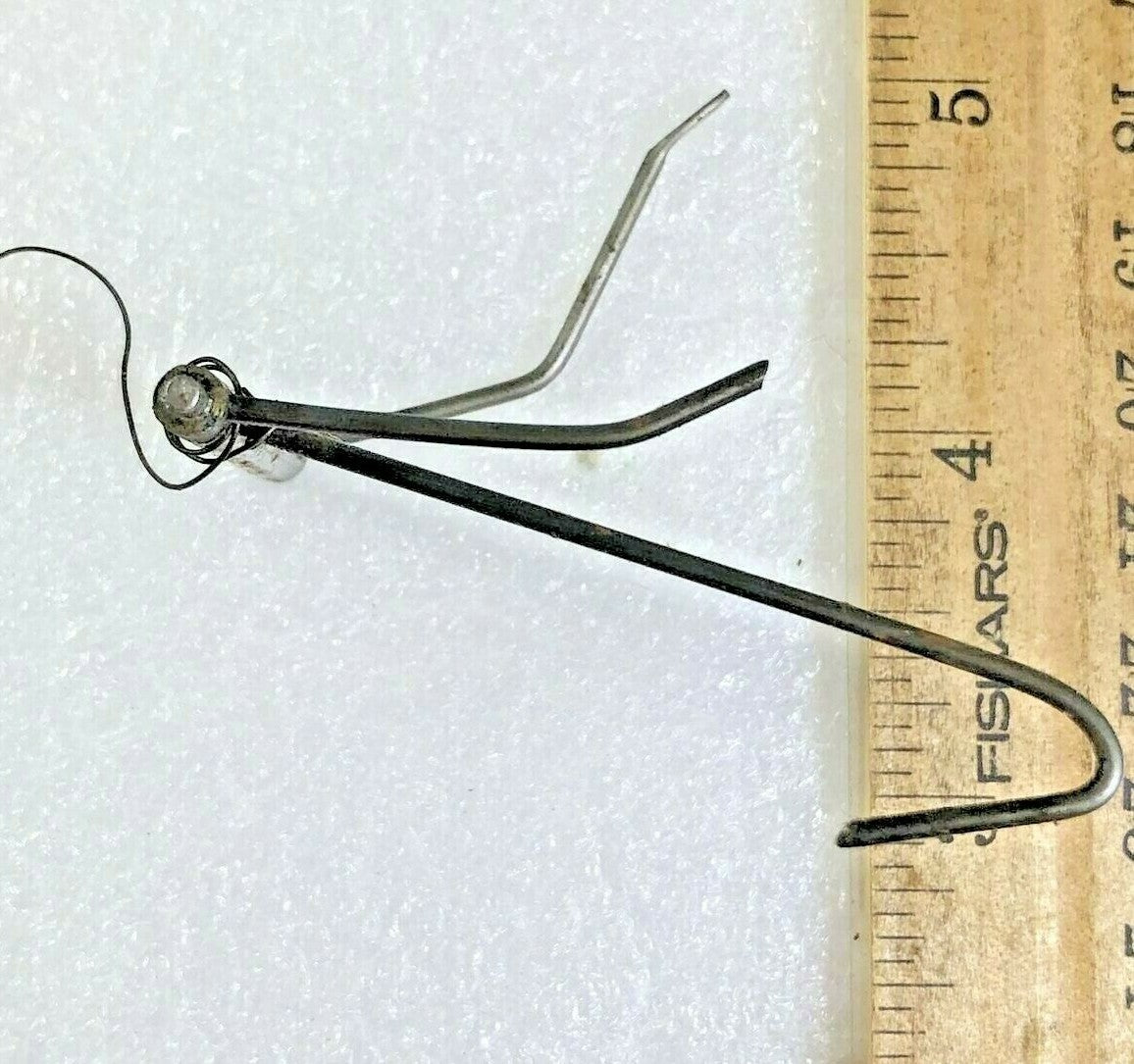 Antique Ingraham 8 Day Clock Movement Drop Lever (Lot K5493)