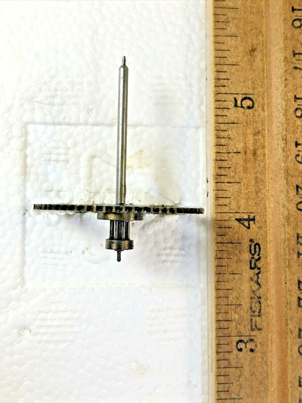 Old Mauthe Clock Movement Time Side 4th Wheel (See Pics to ID Movement)  (K7058)