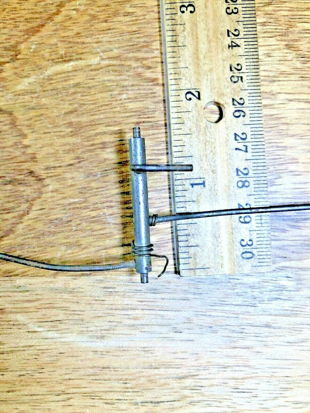 Clock Movement Hammer Assembly, Arbor Is 1.59 Inches Long, .07" pivot  (KA4071)