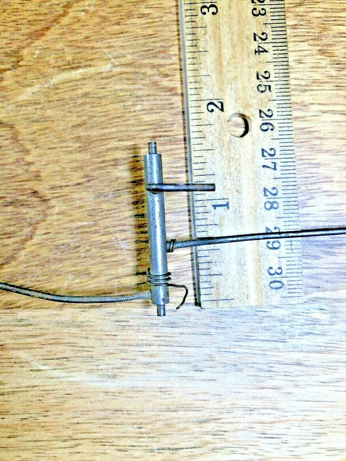 Clock Movement Hammer Assembly, Arbor Is 1.59 Inches Long, .07" pivot  (KA4071)