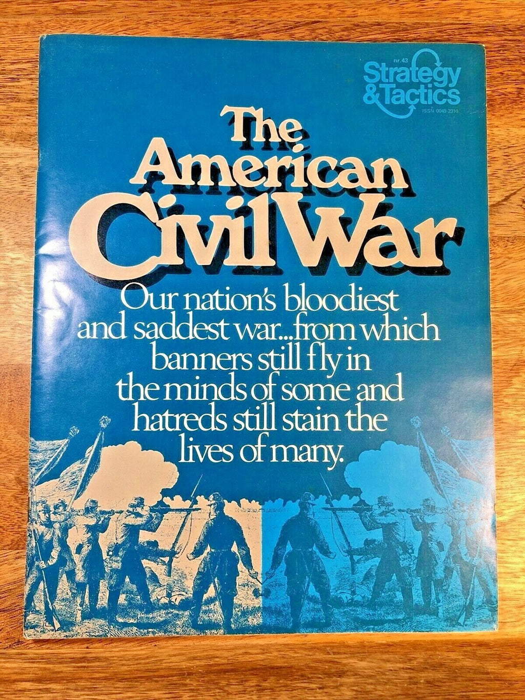 The American Civil War:1861-1865, SPI Circa March 1974 (UNPUNCHED) (G5001)
