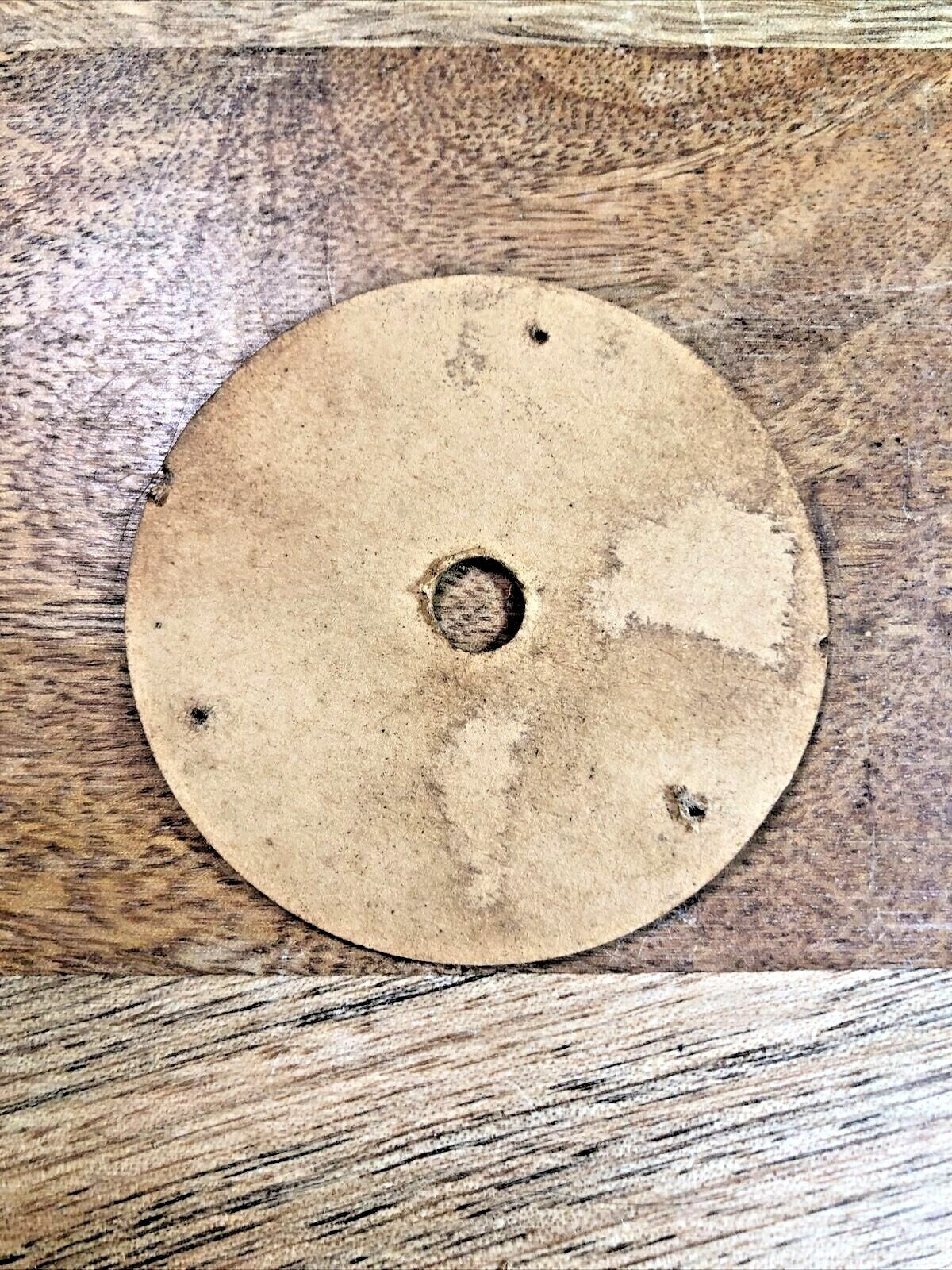 Small Novelty Cuckoo Clock Dial Pan 2 7/16 Inch Diameter     (K7300)