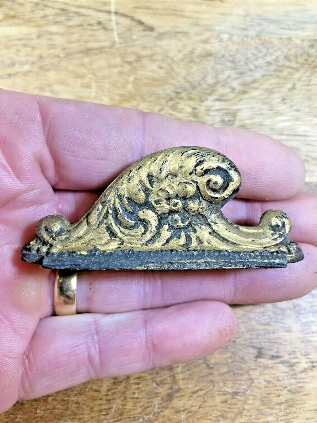 Antique Mantel Clock Side Arm (K1883)